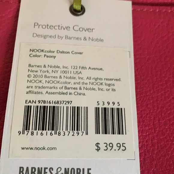 Nook leather protection cover pocket - Picture 6 of 6